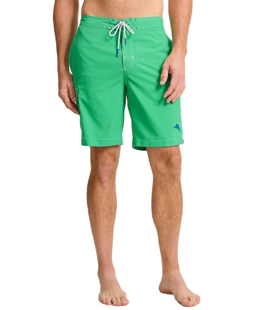 Tommy Bahama Baja Cove Half-Elastic Waist 9#double; Inseam Board Shorts Product Image