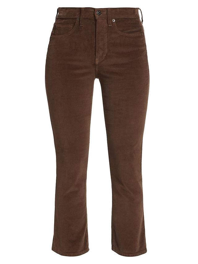 Womens Carly Stretch Corduroy Kick-Flare Pants Product Image