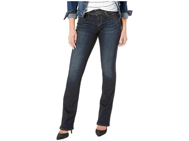 Silver Jeans Co. Suki Mid-Rise Slim Boot Jeans in Indigo L93616SSX405 (Indigo) Women's Jeans Product Image