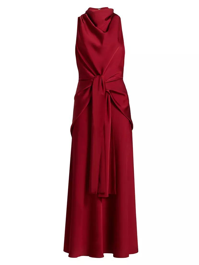 Esmara Stretch-Jersey Tie-Waist Sleeveless Maxi Dress Product Image