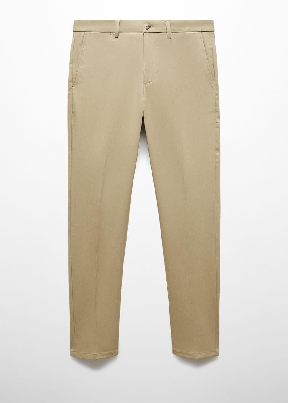 MANGO MAN - Slim fit chino trousers khakiMen Product Image