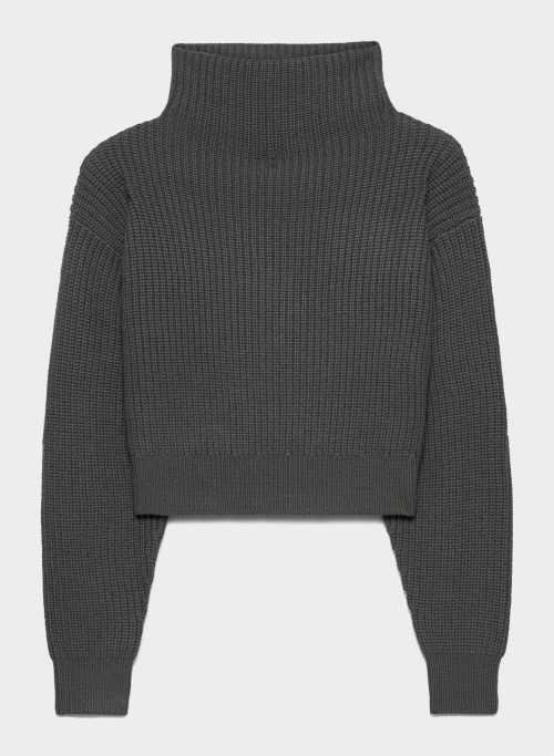 montpellier merino wool waist turtleneck Product Image