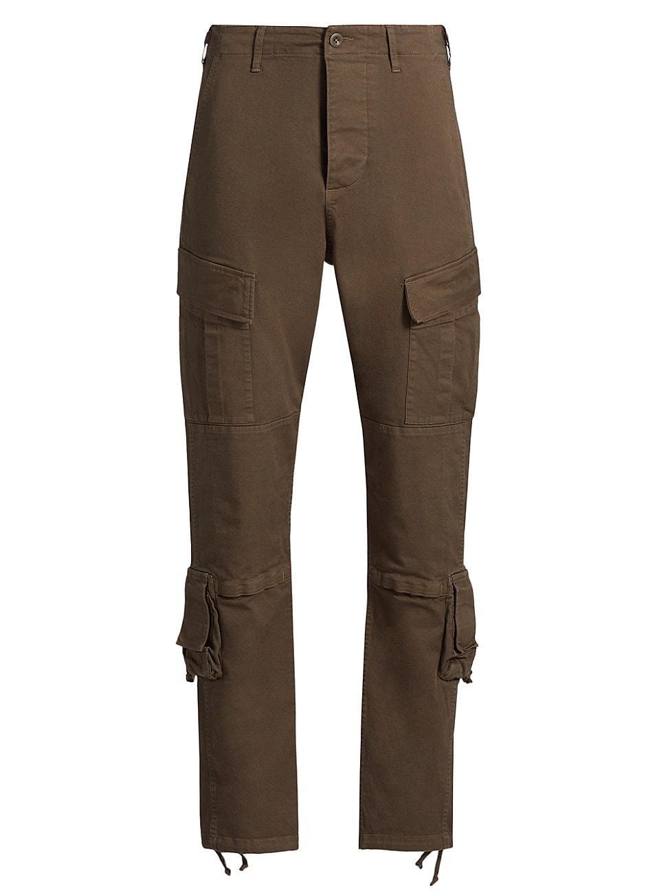 Mens Slim-Fit Tactical Cargo Pants Product Image