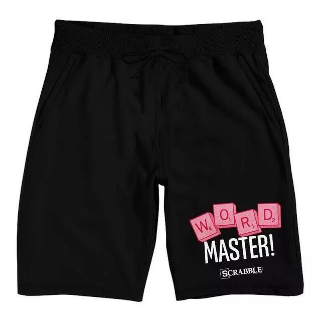 Mens Scrabble Word Master Sleep Shorts Product Image