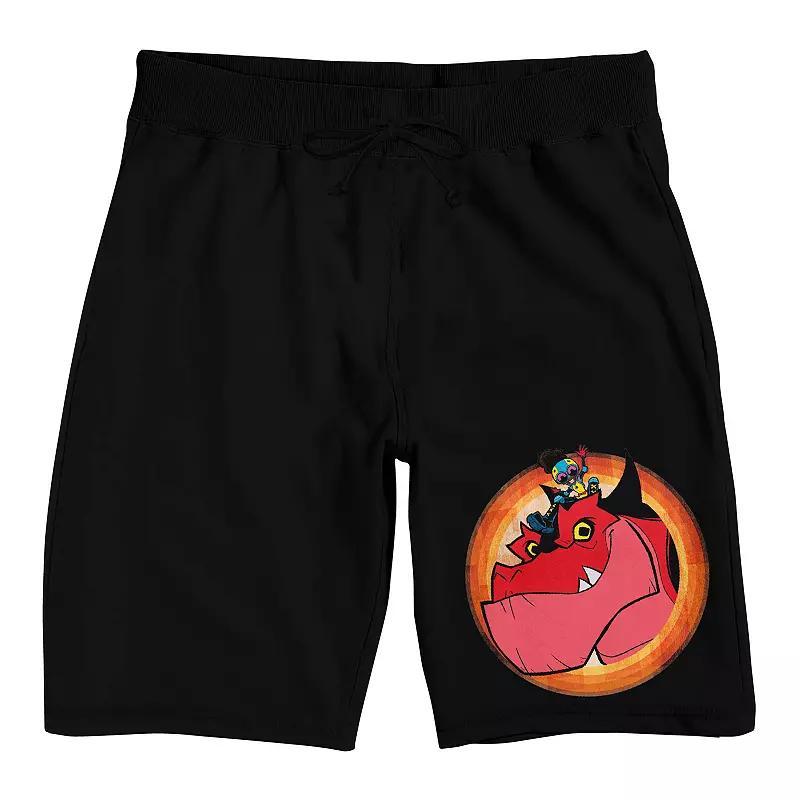 Mens Moon Girl and Devil Pajama Shorts Product Image