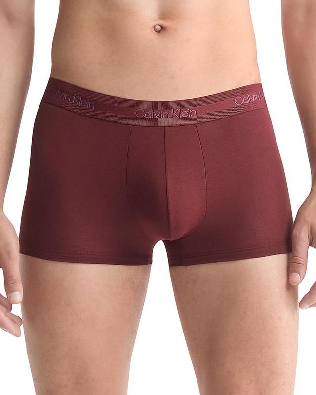 Calvin Klein Mens Ultra-Soft Modern Trunk - Red - S Product Image