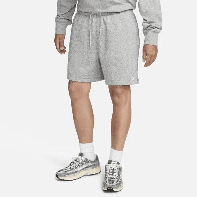 NIKE Men's Club French Terry Flow Shorts In Grey Product Image