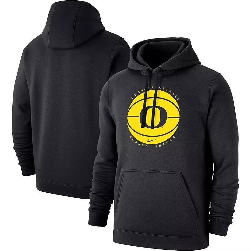 Mens Nike Oregon Ducks Basketball Pullover Hoodie Product Image