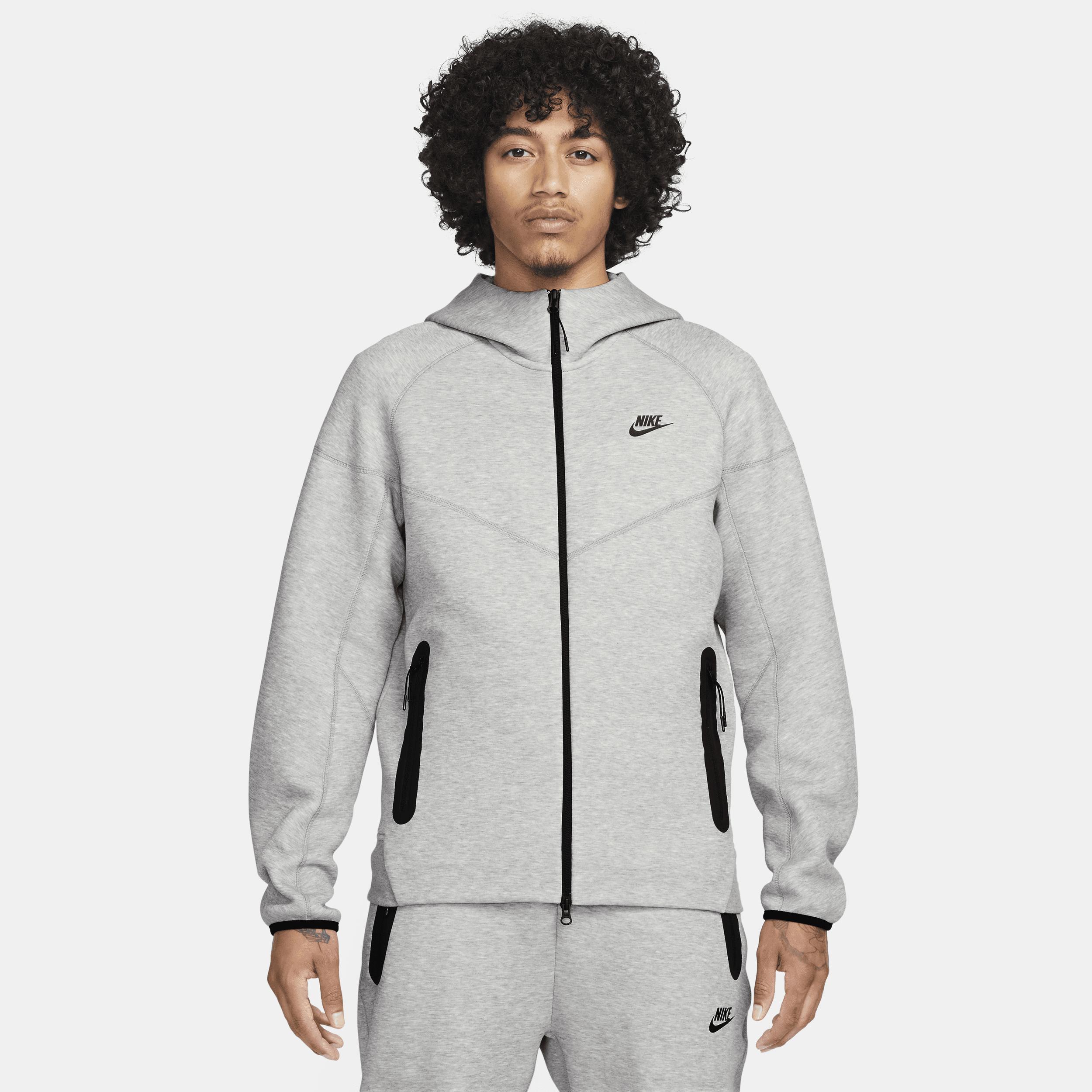 Nike Mens Nike Tech Fleece Full-Zip Hoodie - Mens Black/Black Product Image