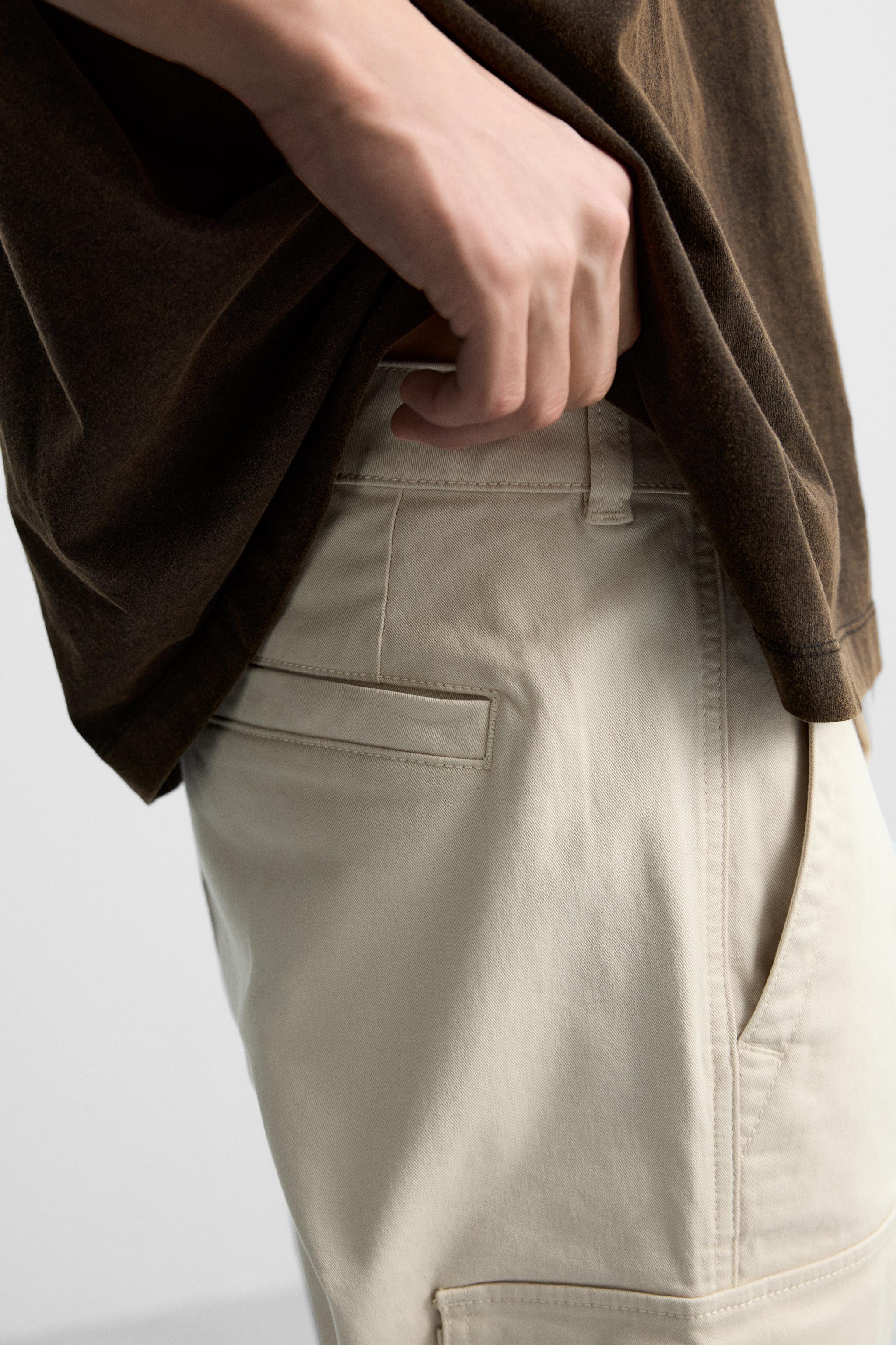 SLIM FIT CARGO PANTS Product Image