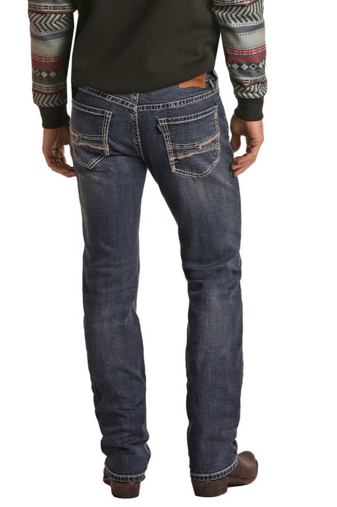 Rock & Roll Denim® Men's Hooey Revolver Slim Straight Jeans Product Image