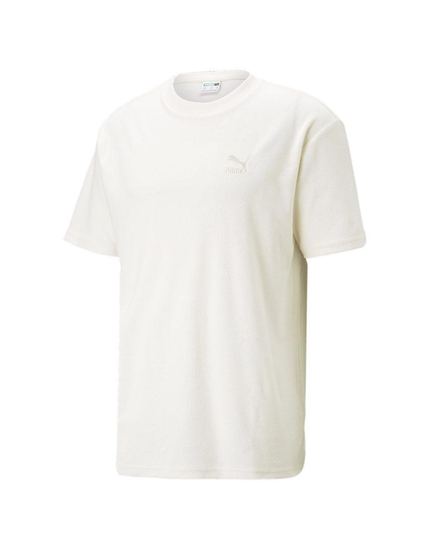 PUMA Classics Terrycloth T-shirt with left chest logo Product Image