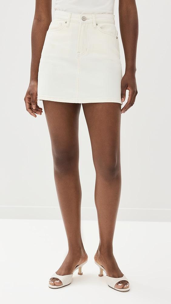 Reformation Lydia High Rise Denim Mini Skirt | Shopbop product image