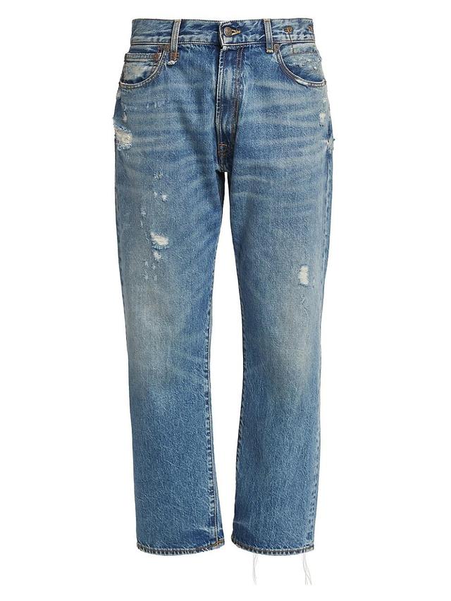 R13 Boyfriend in Bain - Denim-Medium. Size 24 (also in 25, 26, 27, 30). Product Image