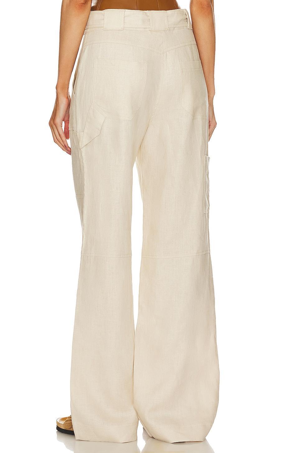 The Linen Cargo Pant GRLFRND Product Image