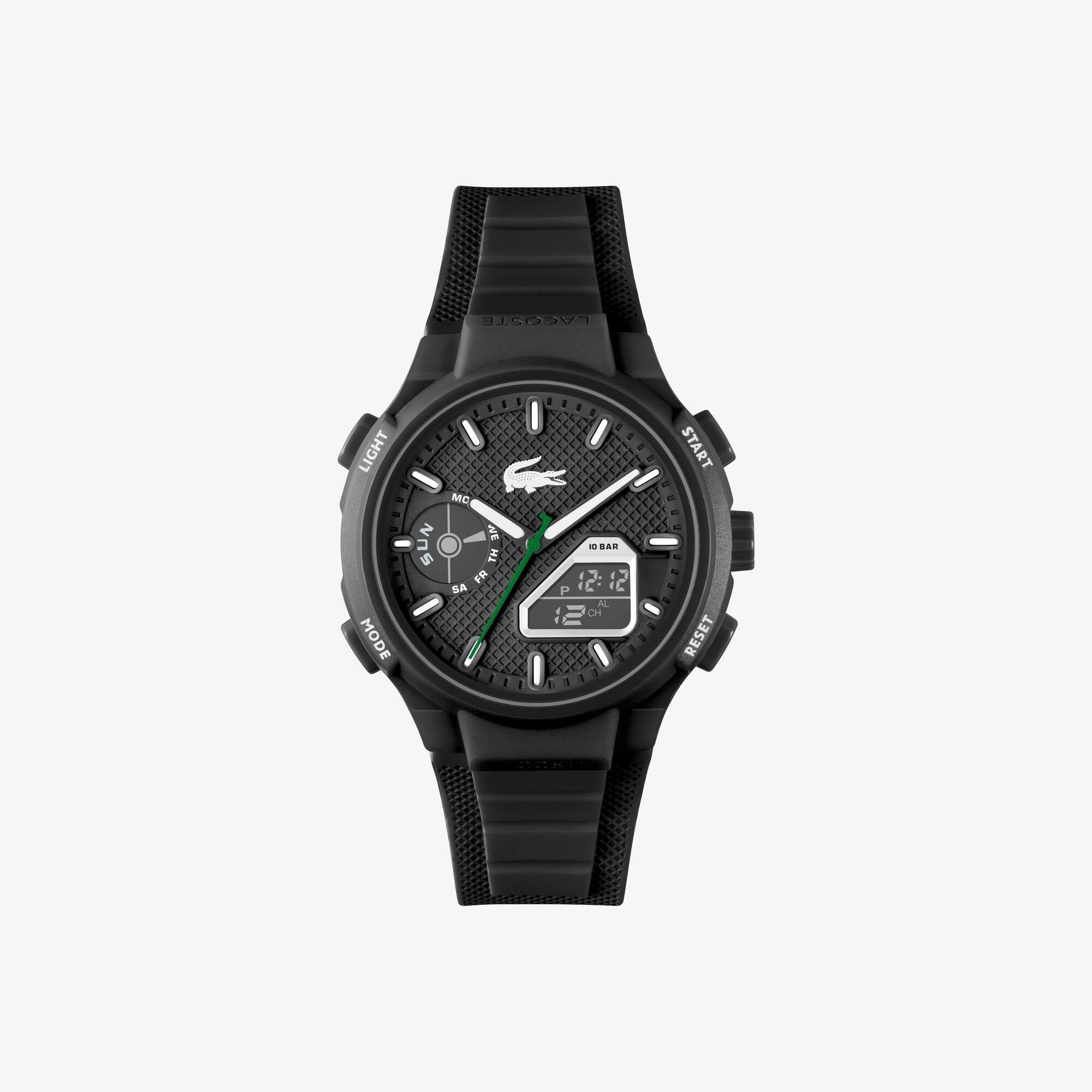 L33-X Analog and Digital Silicone Watch Product Image