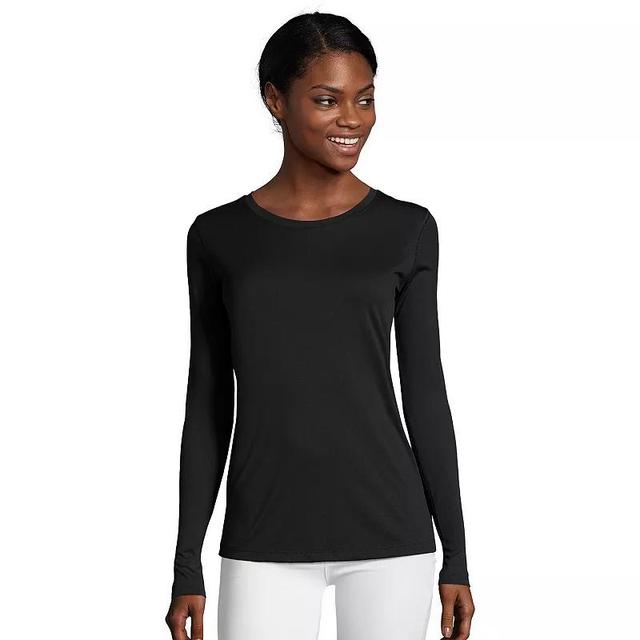 Womens Hanes Cool Dri Long-Sleeve Performance Tee Product Image