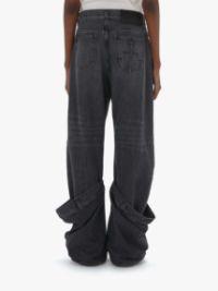 BUCKET DENIM JEANS in grey | JW Anderson US  Product Image