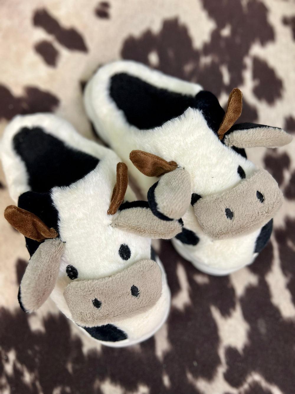 Mooving Around the House Slippers Product Image