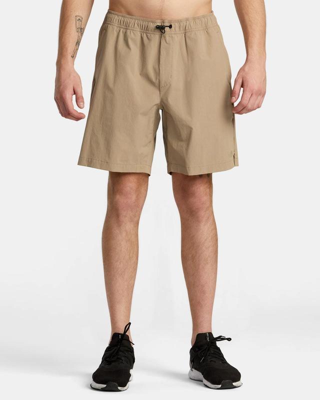 Spectrum Tech Short Utility Shorts - Dark Khaki Product Image