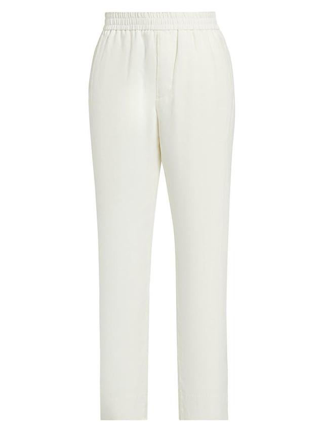 Mens Linen Elasticized Trousers Product Image