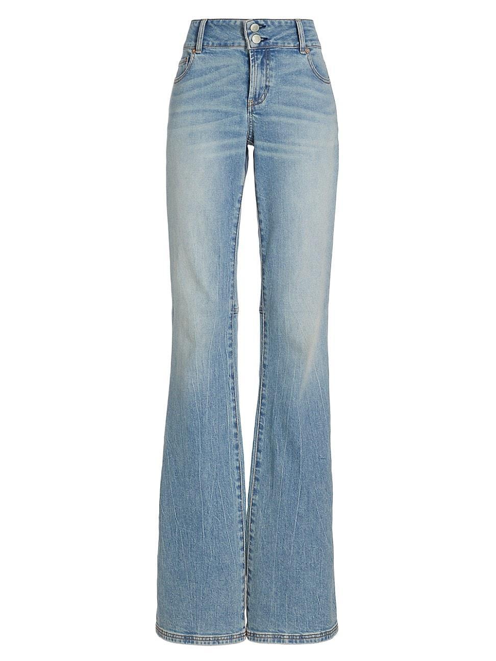 Womens Stacey Boot-Cut Jeans Product Image