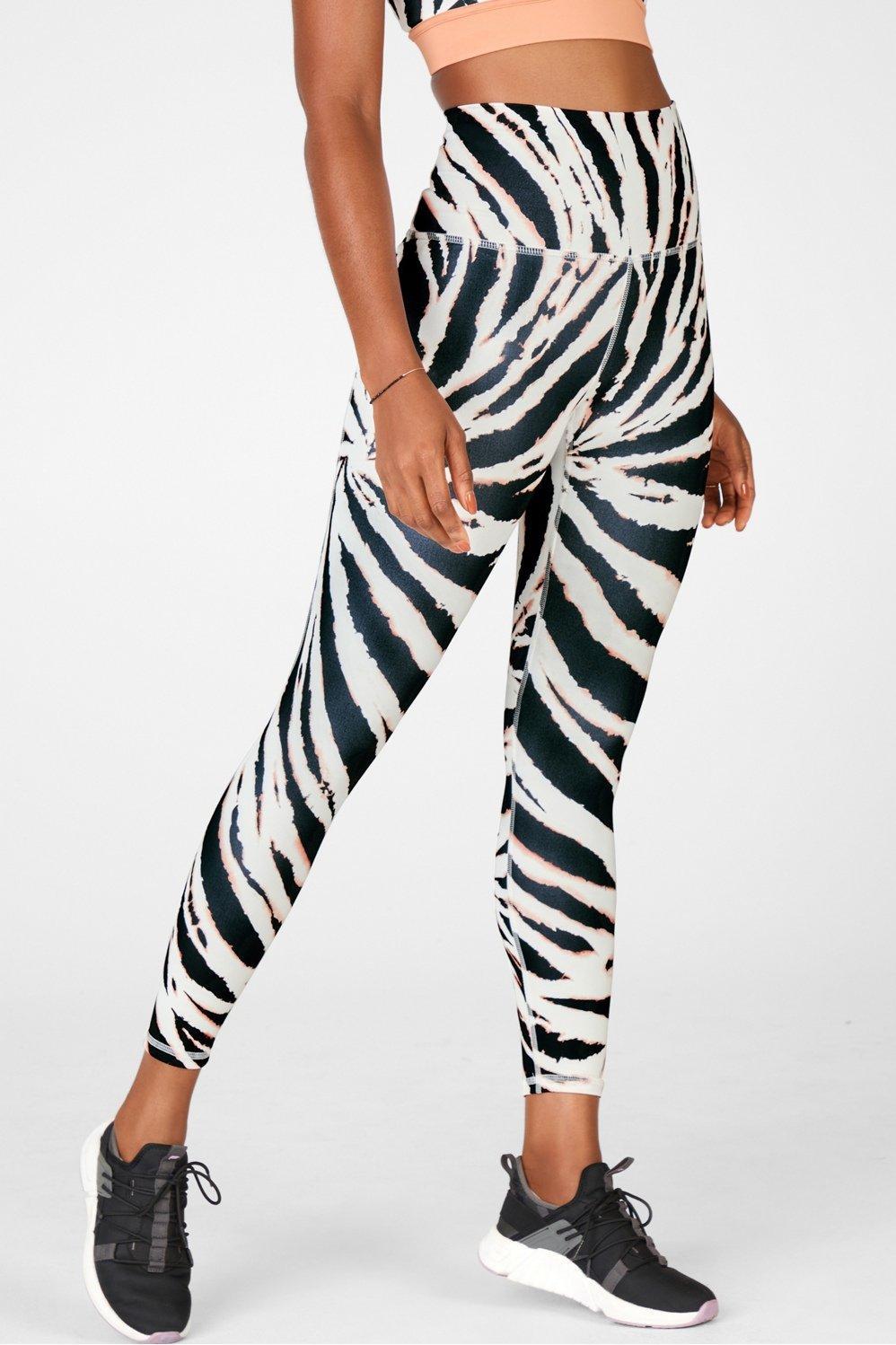 Fabletics Ultra High-Waisted PureLuxe 7/8 Legging Womens white plus Size 3X Product Image