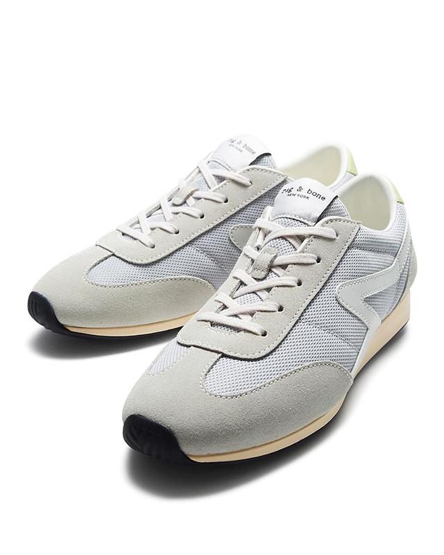 Womens Retro Runner Slim Suede Sneakers Product Image