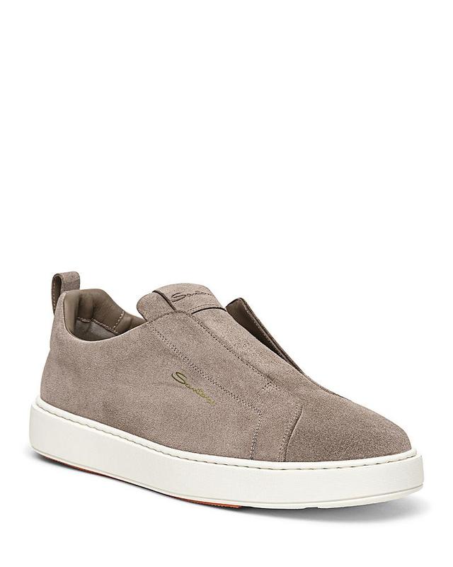 Santoni Mens Cleanic Slip On Sneakers Product Image