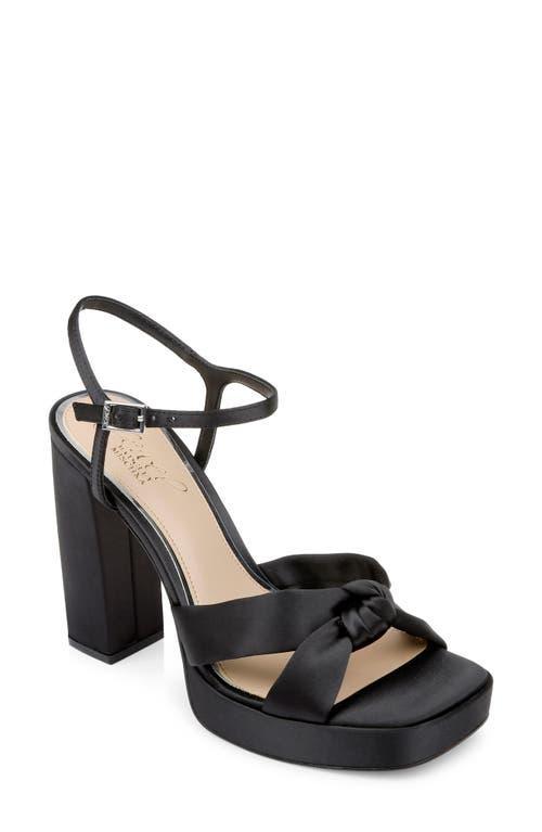 Jewel Badgley Mischka Valencia Ankle Strap Platform Sandal Product Image