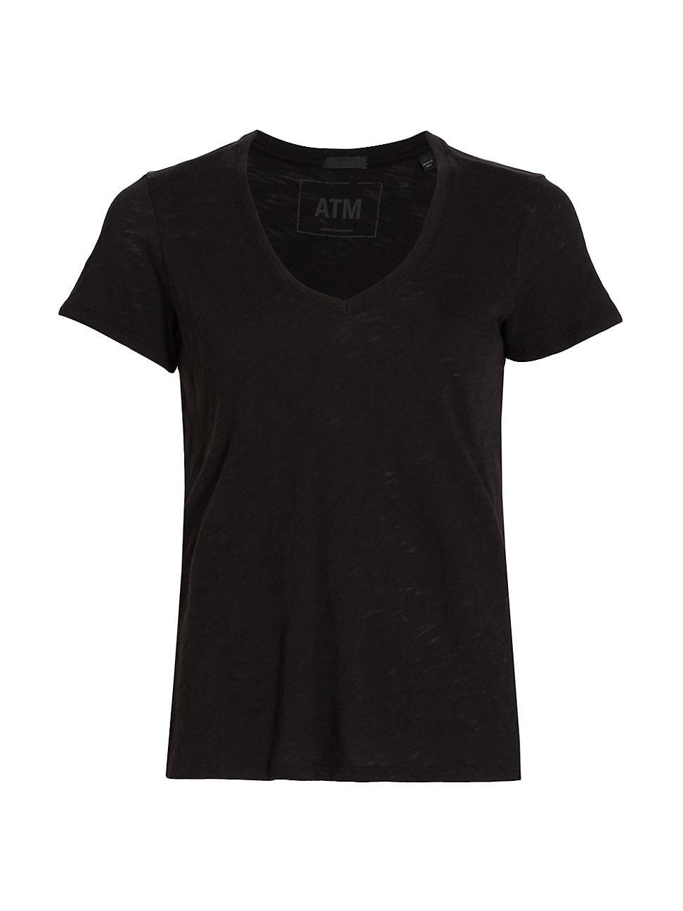 Womens Schoolboy V-Neck Tee Product Image