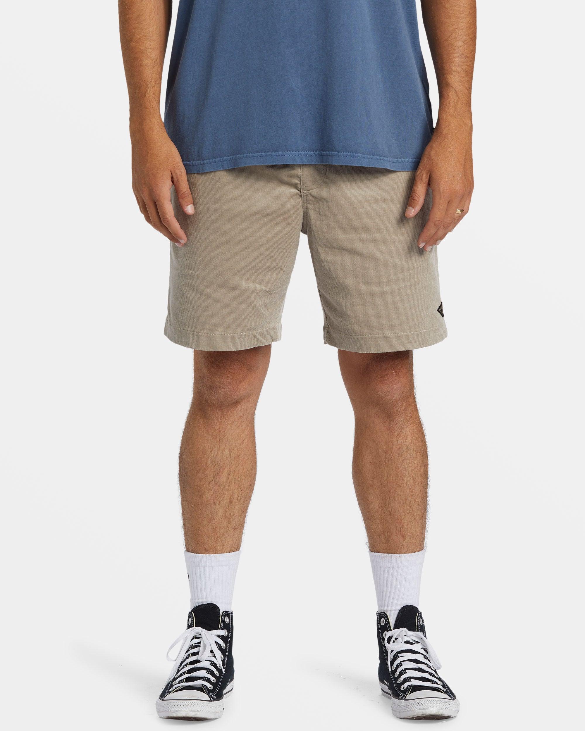 Larry Layback Corduroy 18" Shorts - Dune Male Product Image