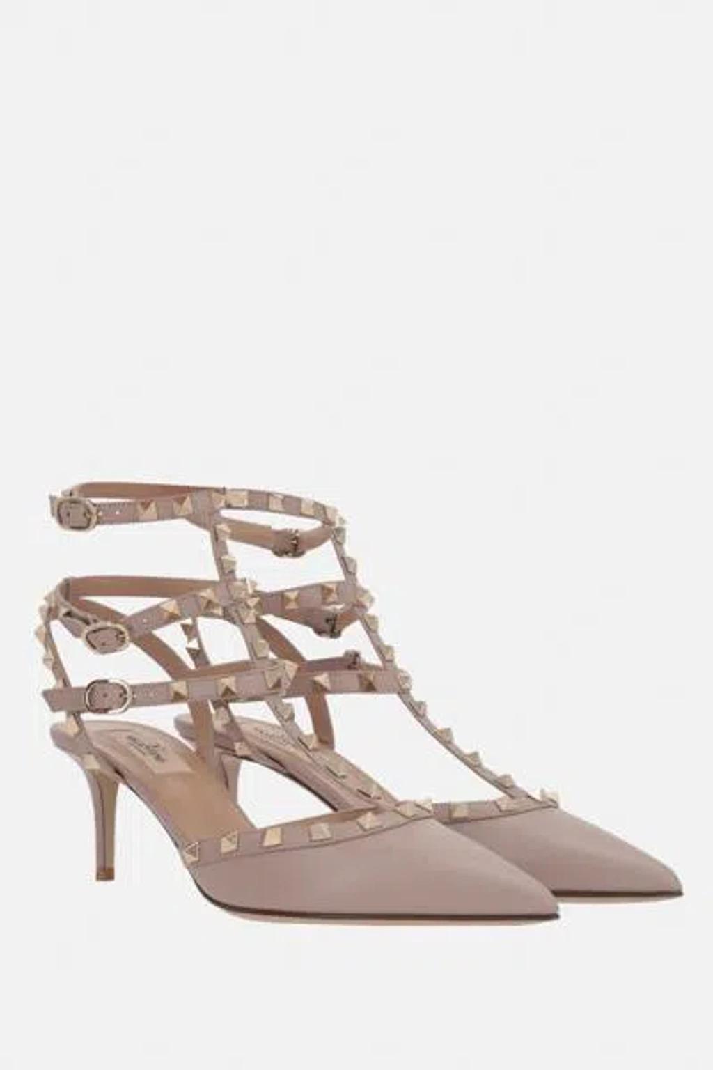 VALENTINO GARAVANI Rockstud Pumps In Poudre Product Image