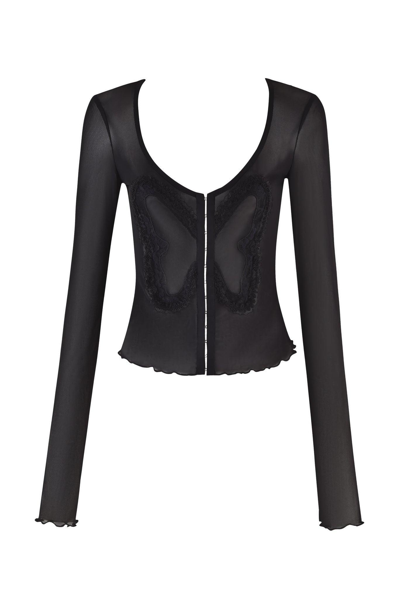 LEIGH TOP - BLACK Product Image