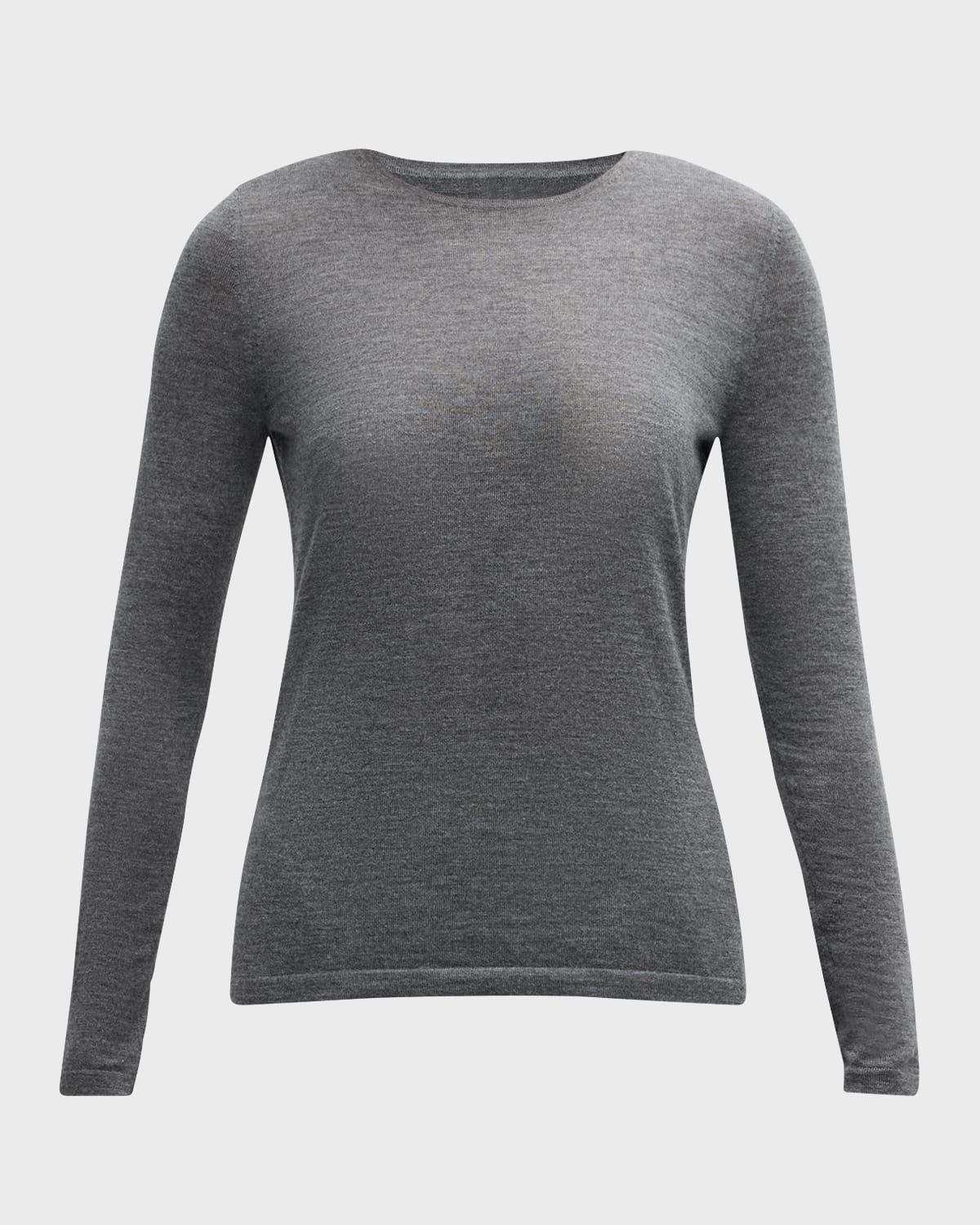 Cashmere Superfine Crewneck Top Product Image