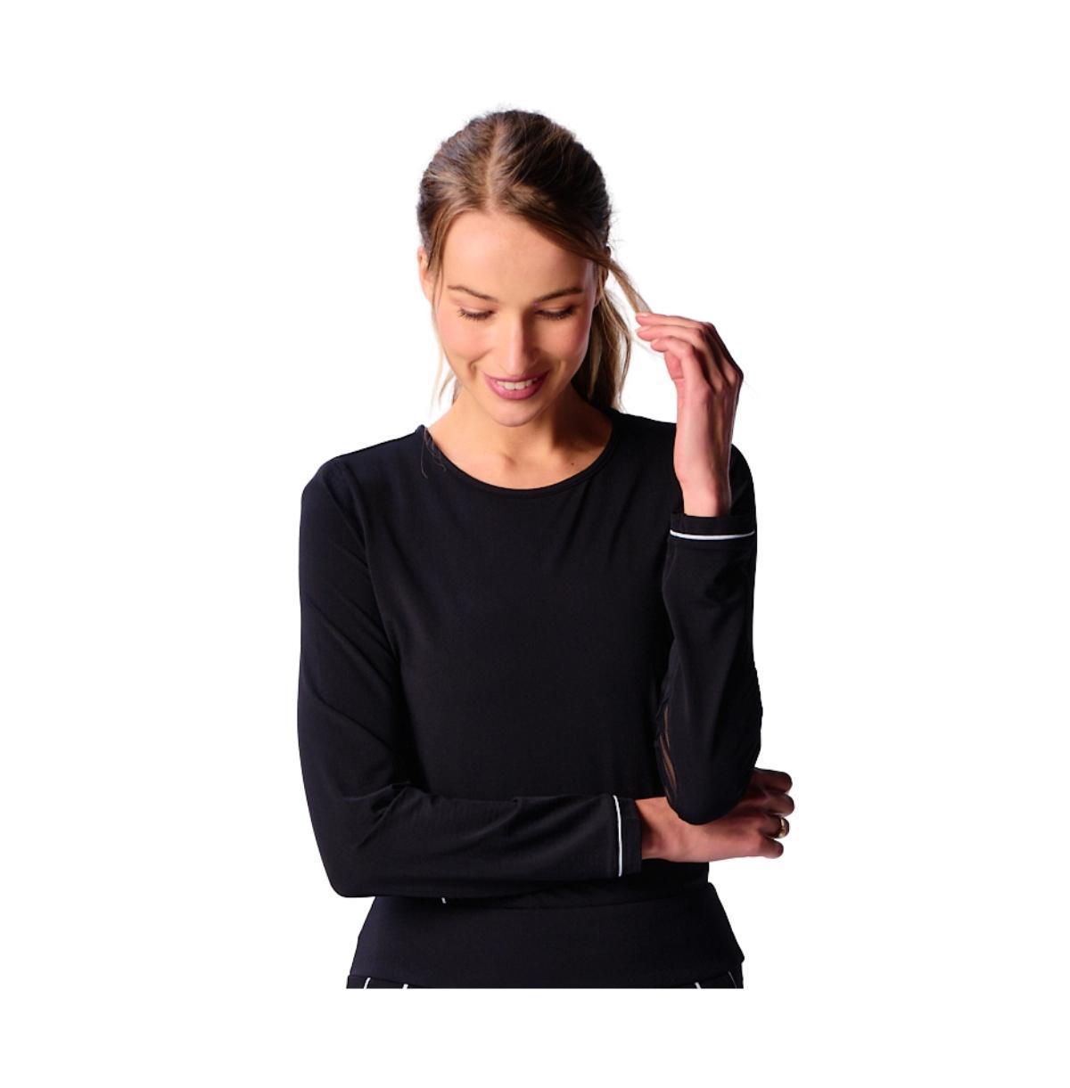 G Lifestyle Clothing Womens G Lifestyle Piping Long Sleeve Top Product Image