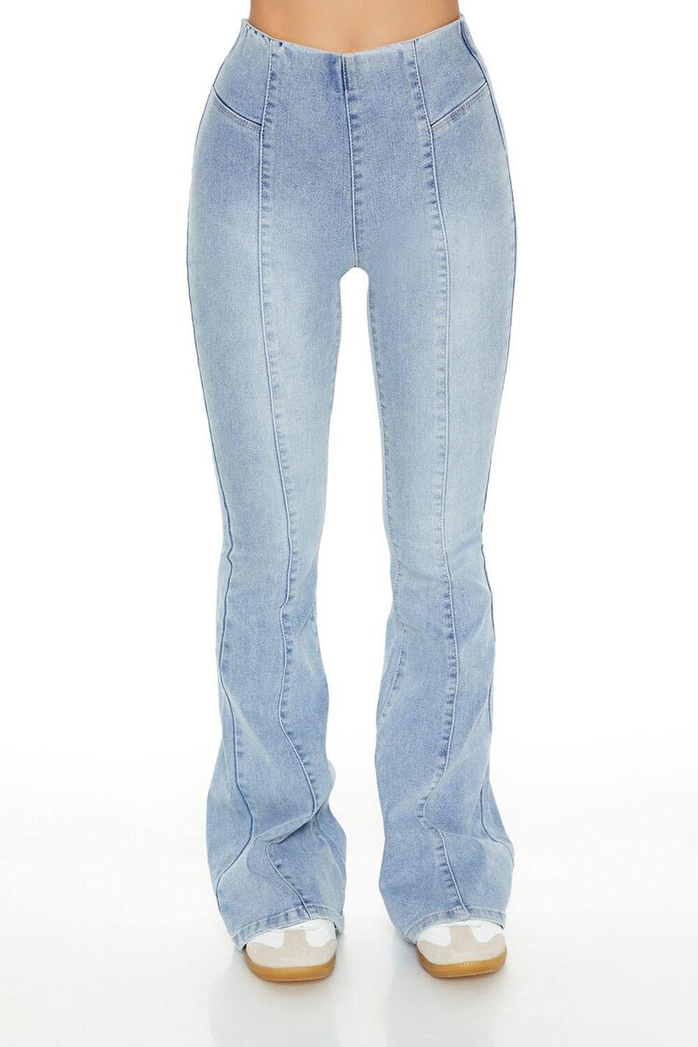 High-Rise Flare Jeans | Forever 21 Product Image