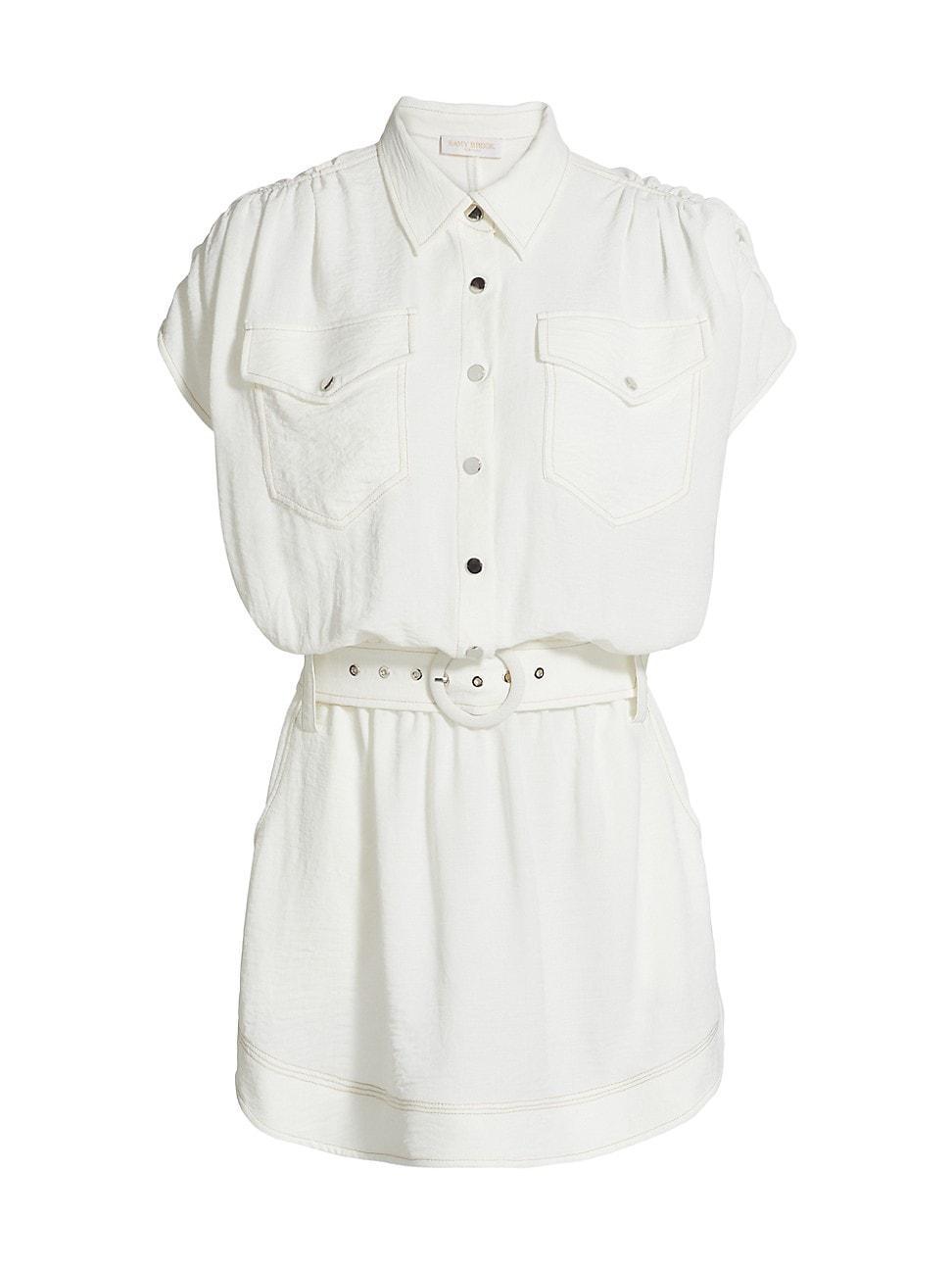 Womens Bess Belted Utility Minidress Product Image