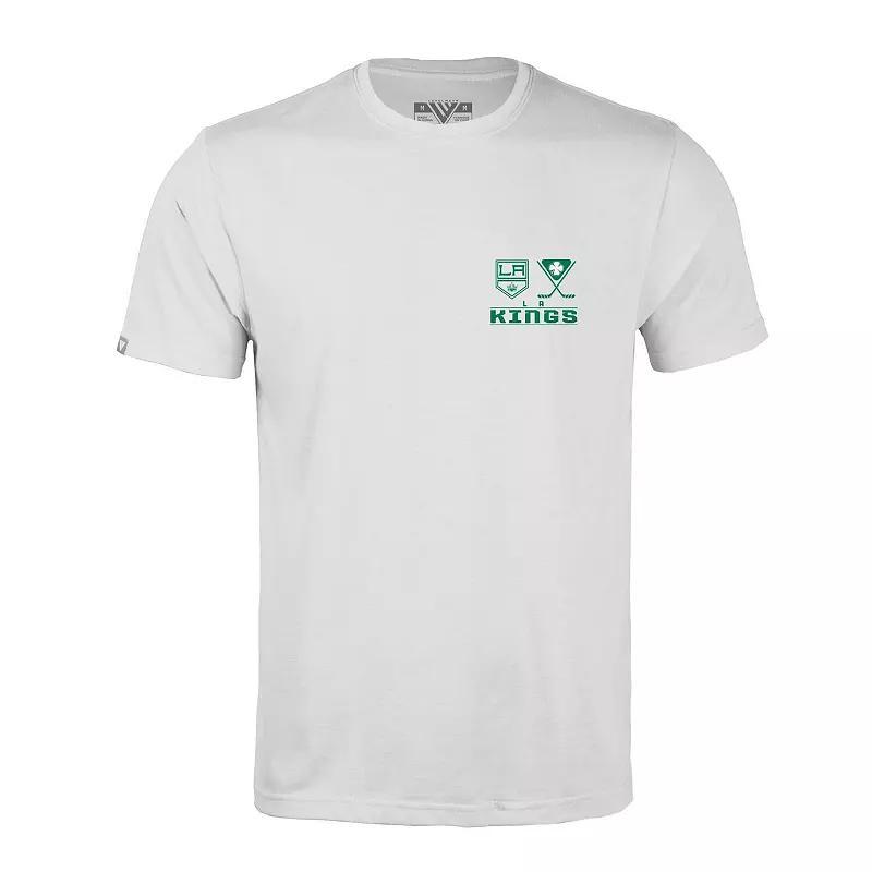 Mens Levelwear White Los Angeles Kings St. Patricks Day Richmond T-Shirt Product Image