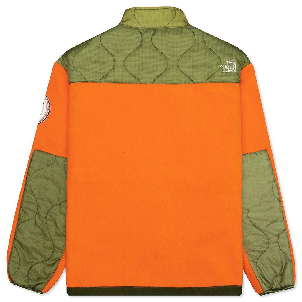 Fleece Jacket - Orange/Green Male Product Image