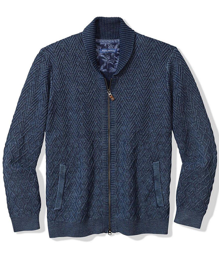 Tommy Bahama Sunbreak Full Zip Shawl Cardigan Product Image