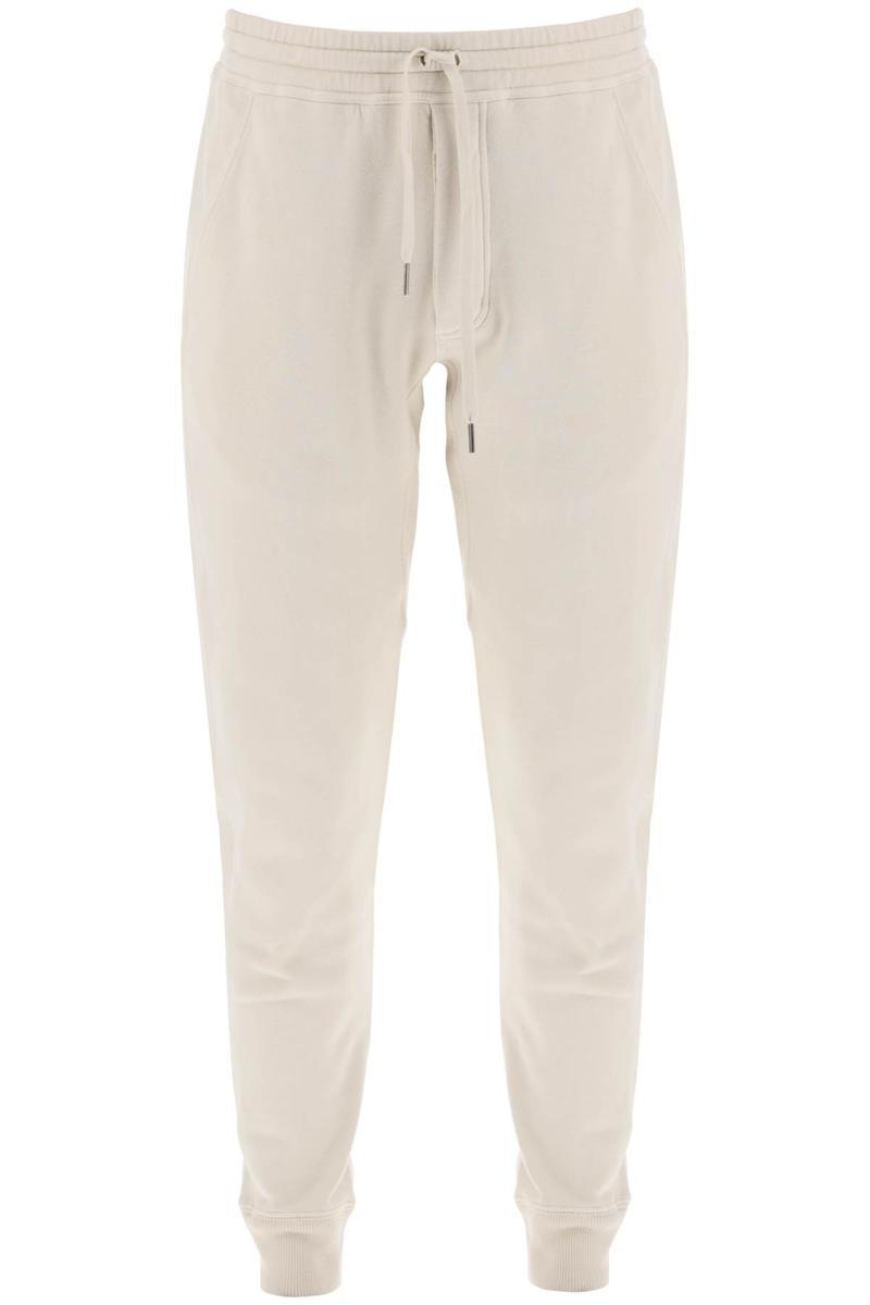 TOM FORD Cotton Drawstring Sweatpants In Multicolor Product Image