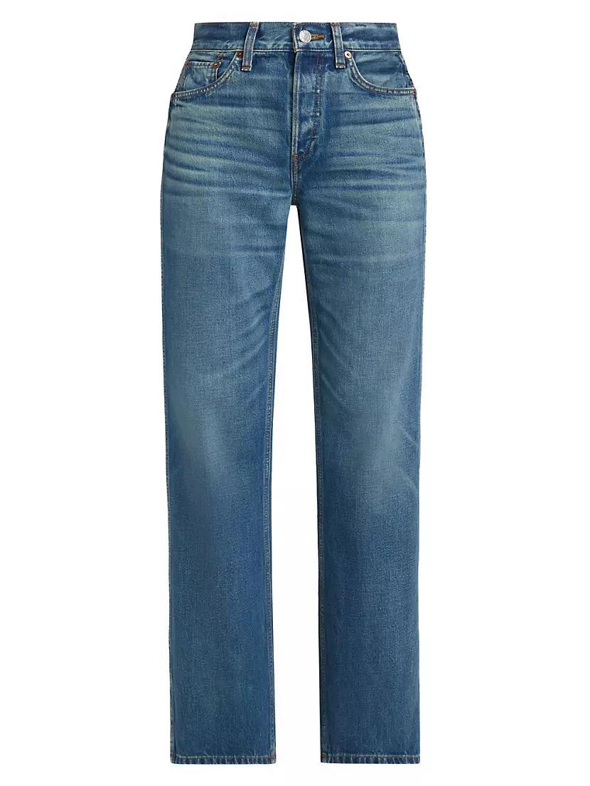 Relaxed Straight-Leg Jeans product image