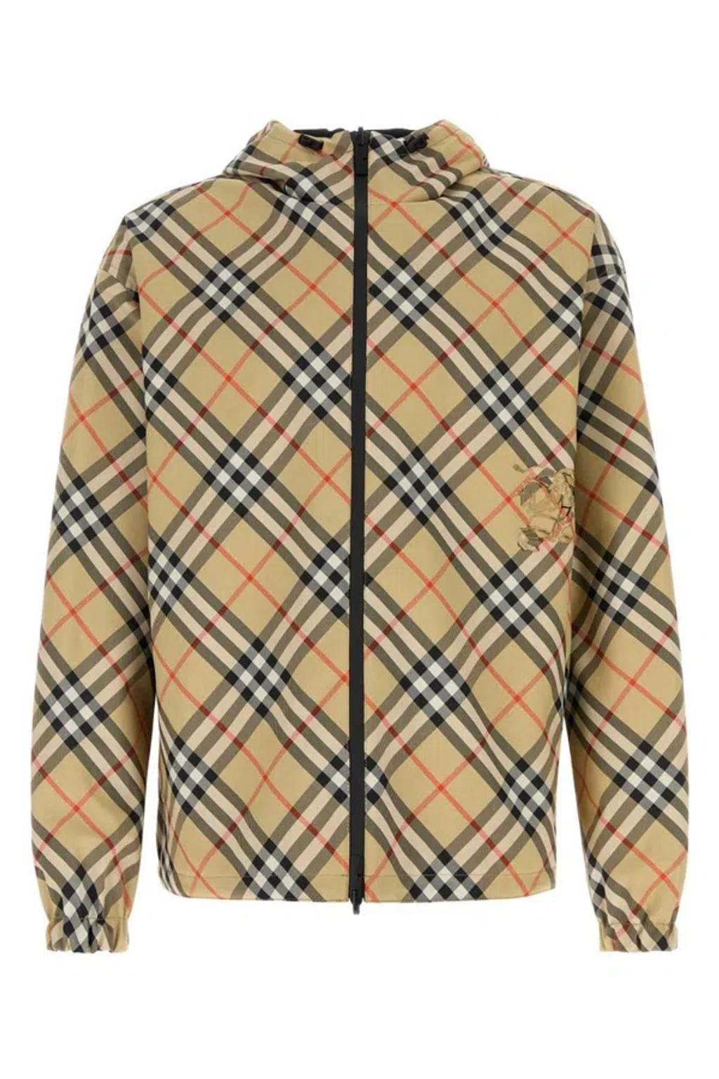 BURBERRY Jacket In Cream Product Image