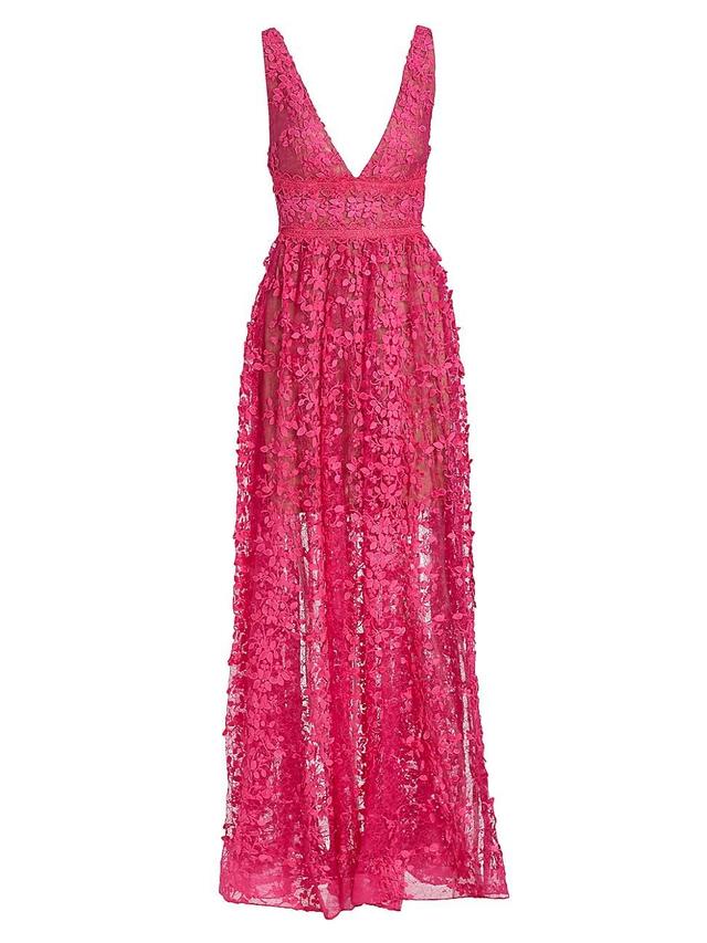 Womens Megan Lace Maxi Dress Product Image