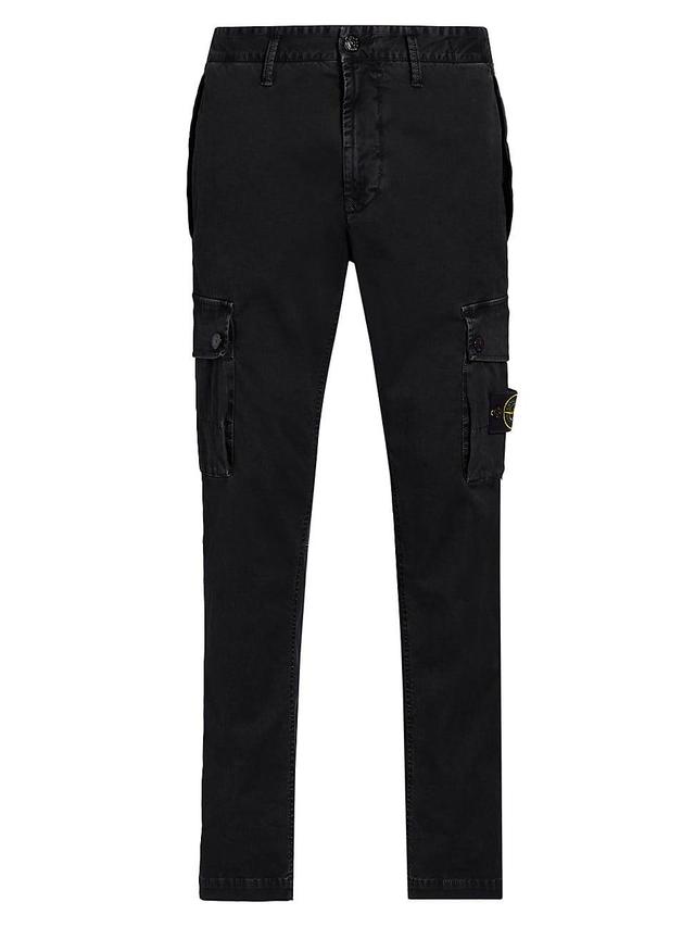 Mens Broken Twill Cotton Trousers Product Image