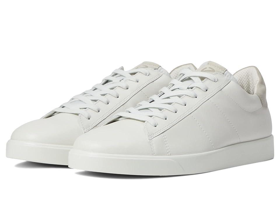 Ecco Mens Street Lite Retro Sneaker - White Product Image