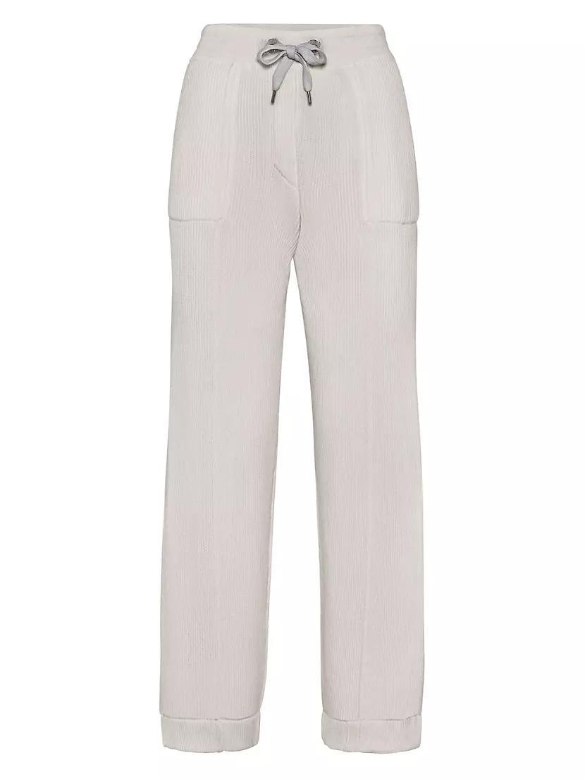 Cotton English Rib Knit Trousers product image