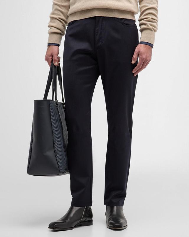 Mens 5-Pocket Wool Flannel Pants Product Image