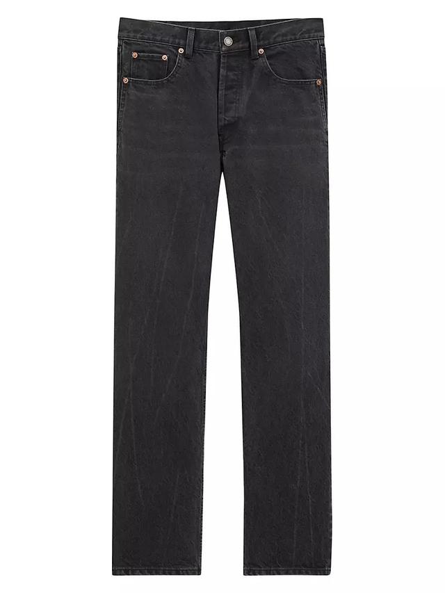 Loose-Fit Jeans in Used Denim Product Image